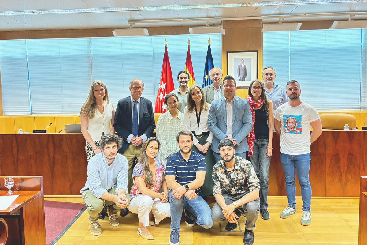 Proyecto Hombre Madrid aborda el consumo de cannabis a edades tempranas en la Comisión de juventud de la Asamblea de Madrid